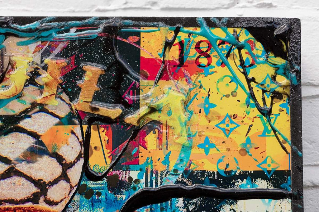 Liquid Light - Original by artist Henri Miller - Wyecliffe Galleries