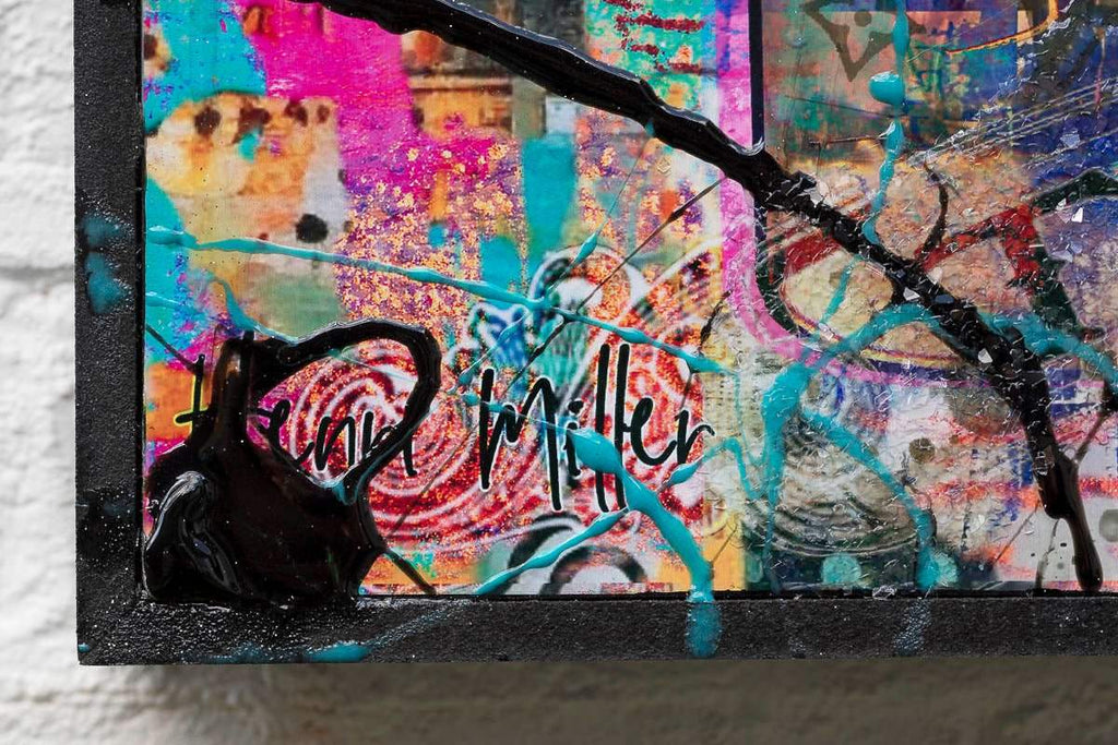 Liquid Light - Original by artist Henri Miller - Wyecliffe Galleries