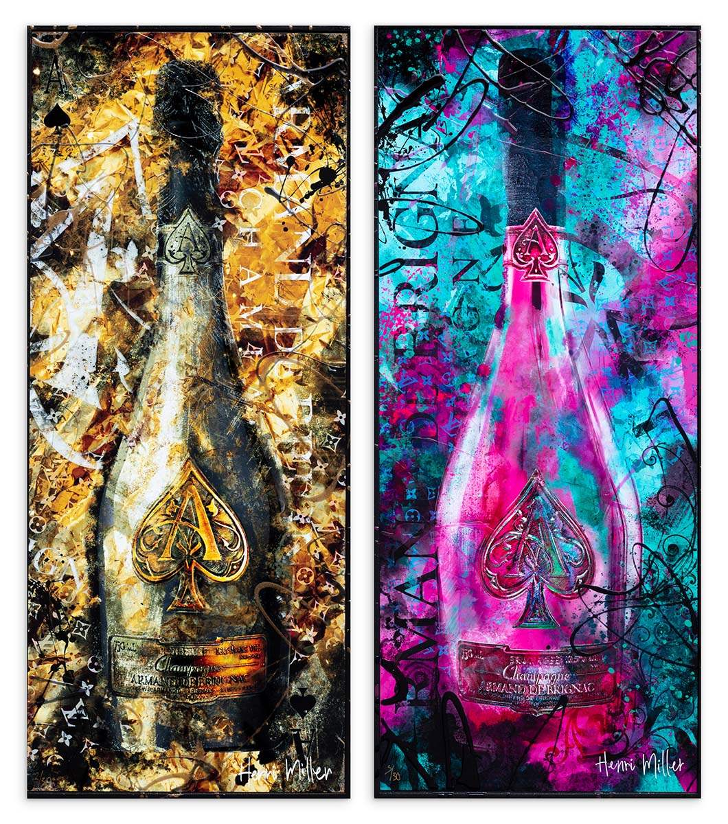 Maisons de Champagne - Edition SET - SOLD by artist Henri Miller - Wyecliffe Galleries