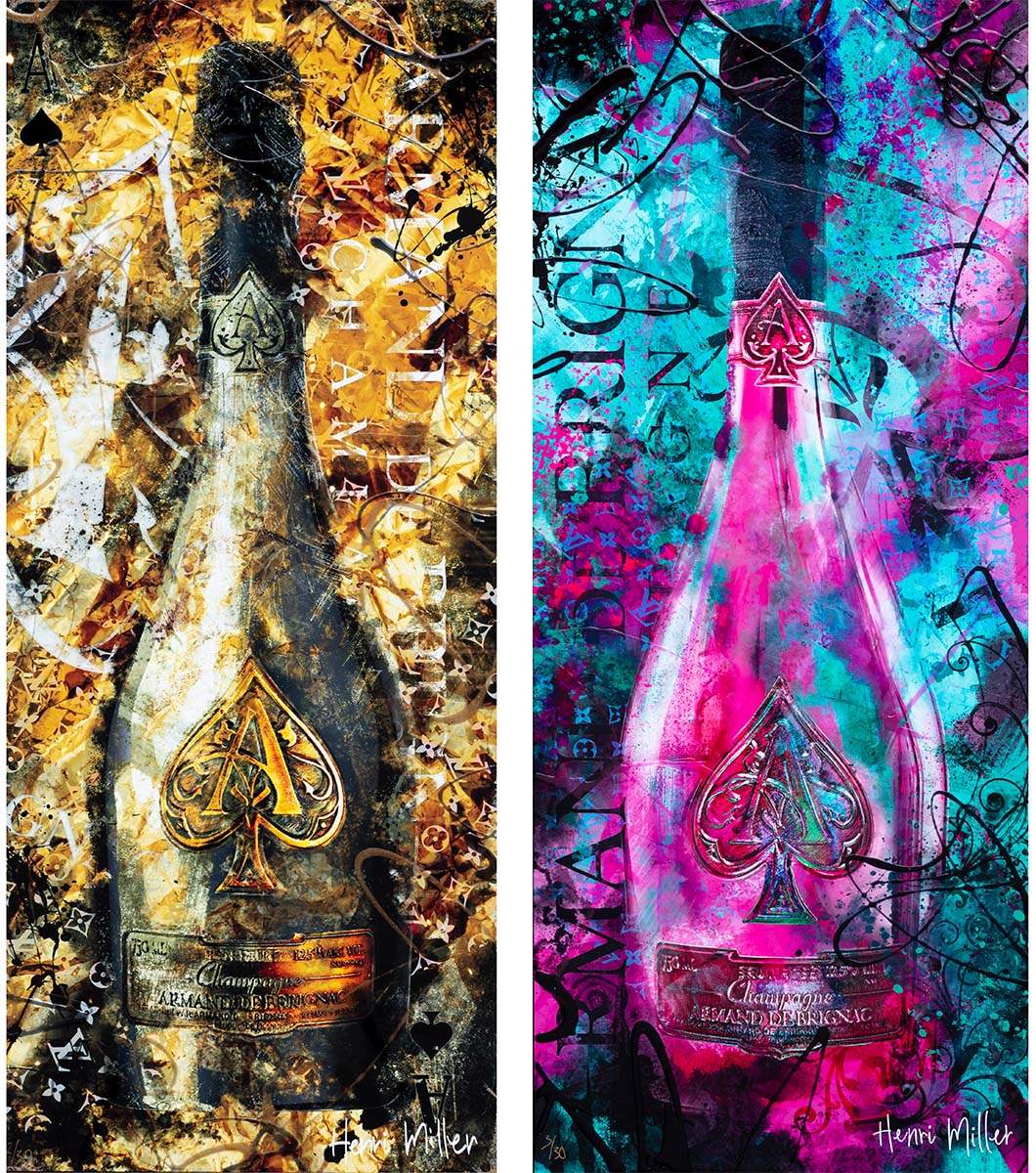 Maisons de Champagne - Edition SET - SOLD by artist Henri Miller - Wyecliffe Galleries