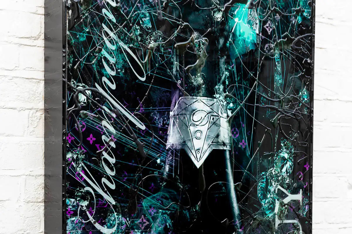 Platinum Elegance - Original by artist Henri Miller - Wyecliffe Galleries