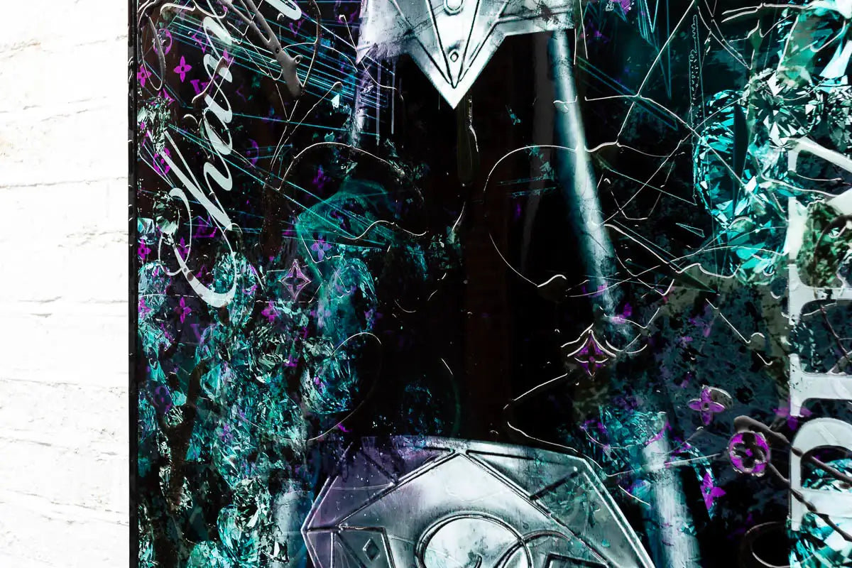 Platinum Elegance - Original by artist Henri Miller - Wyecliffe Galleries