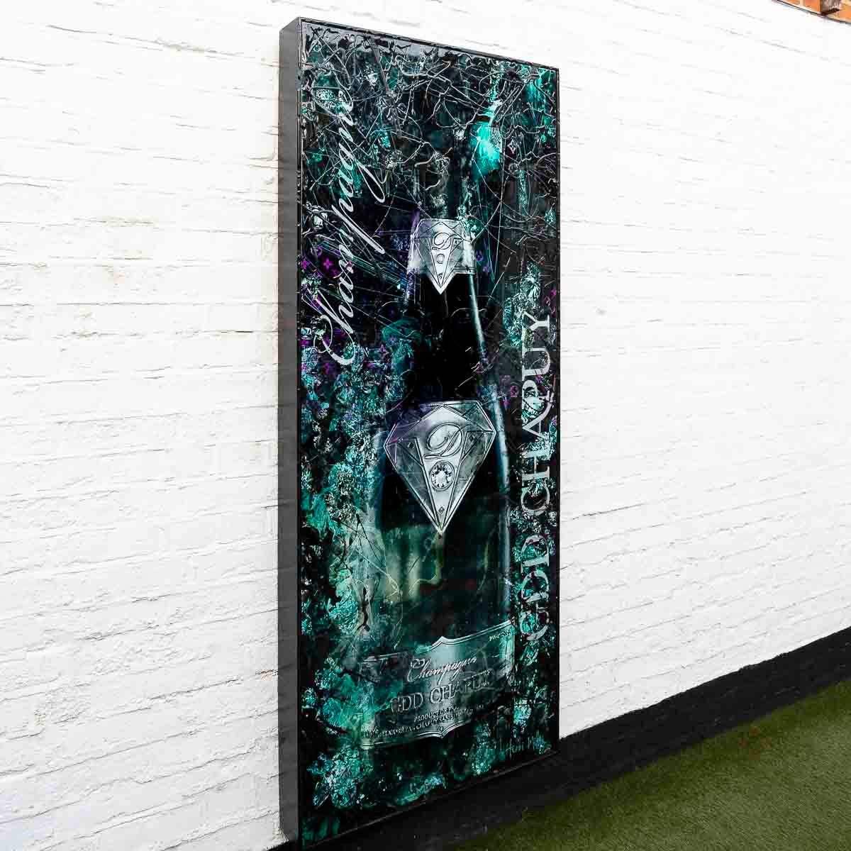 Platinum Elegance - Original by artist Henri Miller - Wyecliffe Galleries