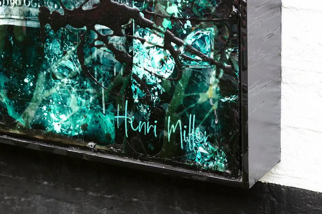 Platinum Elegance - Original by artist Henri Miller - Wyecliffe Galleries