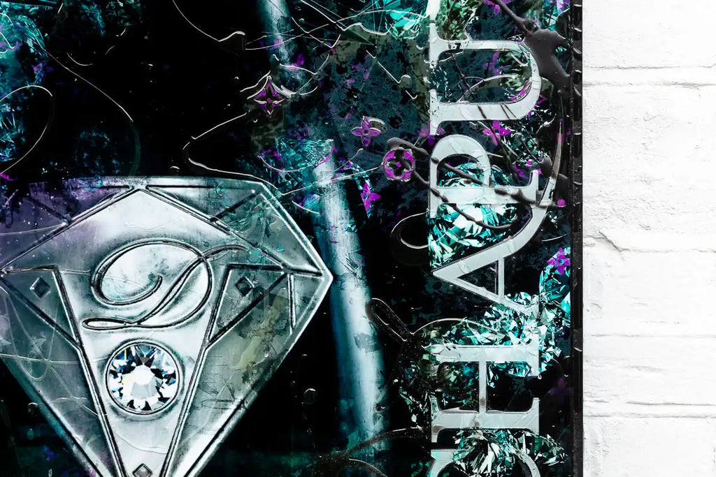 Platinum Elegance - Original by artist Henri Miller - Wyecliffe Galleries