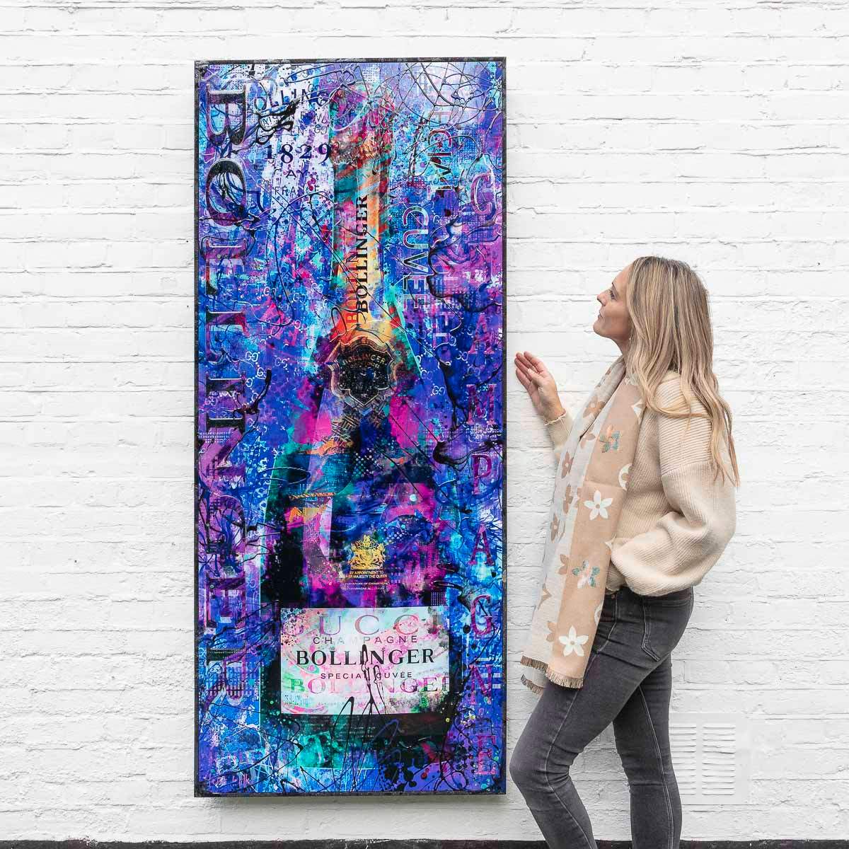 Revolution - Original by artist Henri Miller - Wyecliffe Galleries