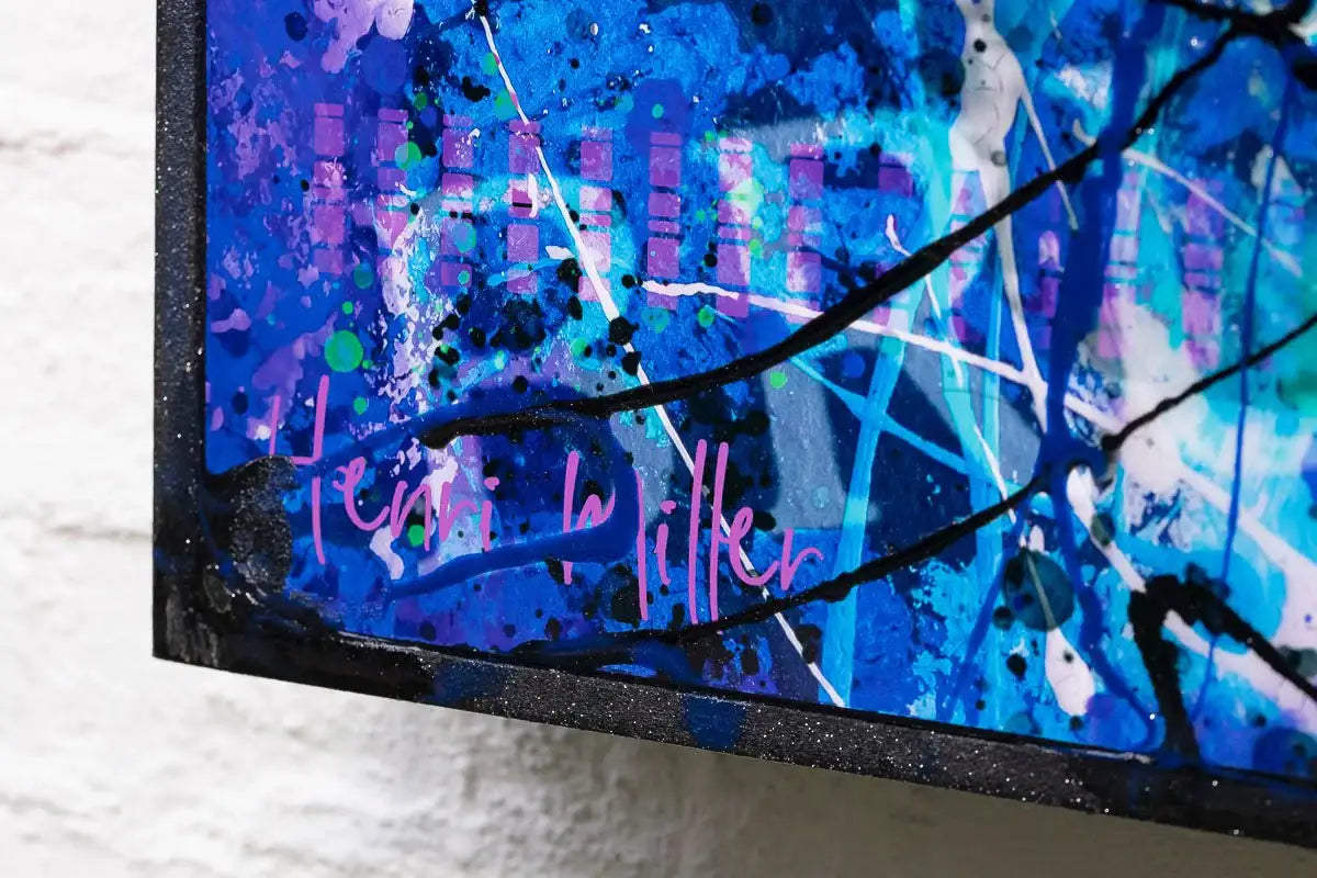 Revolution - Original by artist Henri Miller - Wyecliffe Galleries