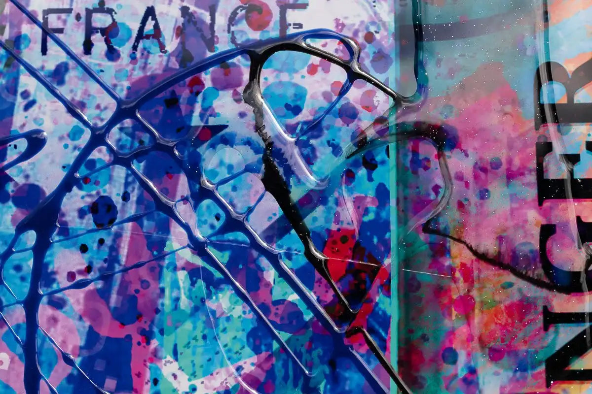 Revolution - Original by artist Henri Miller - Wyecliffe Galleries