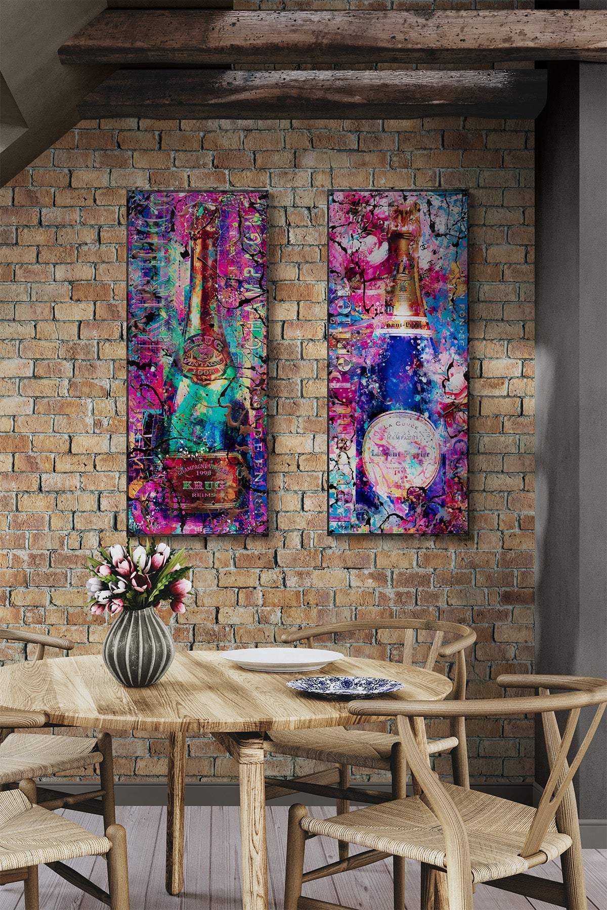 Senbonzakura - Original by artist Henri Miller - Wyecliffe Galleries