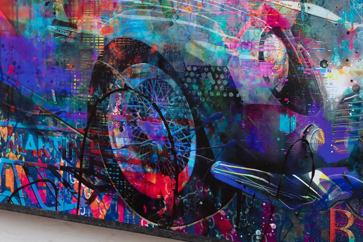 Tomorrow Never Dies - Original by artist Henri Miller - Wyecliffe Galleries