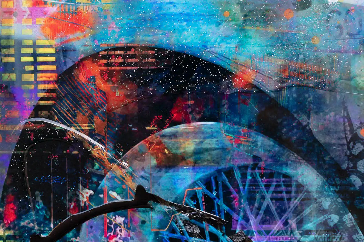 Tomorrow Never Dies - Original by artist Henri Miller - Wyecliffe Galleries