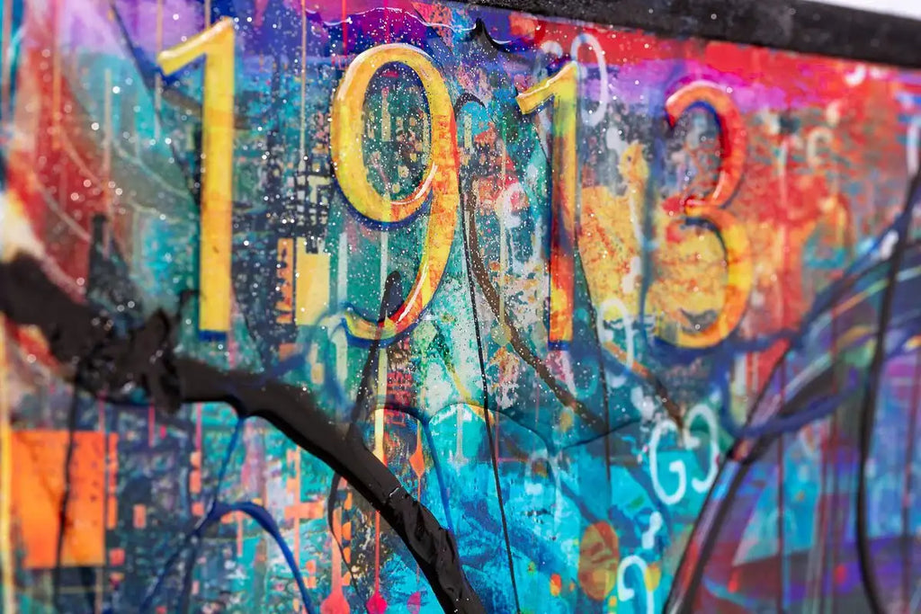 Tomorrow Never Dies - Original by artist Henri Miller - Wyecliffe Galleries