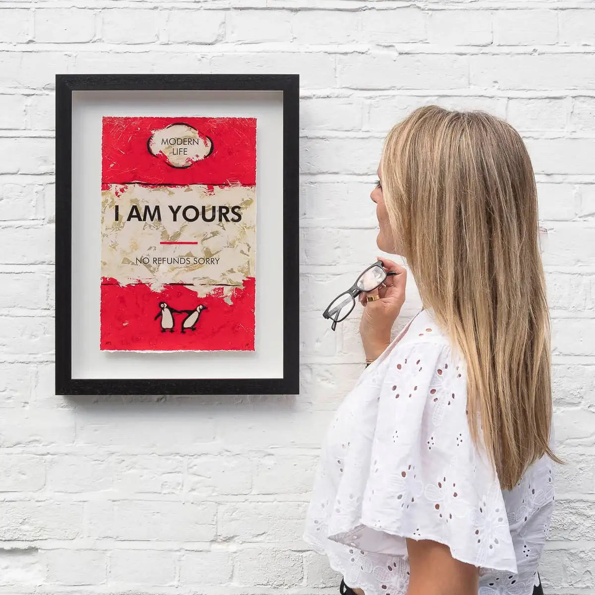 I Am Yours - Edition by artist Hue Folk - Wyecliffe Galleries