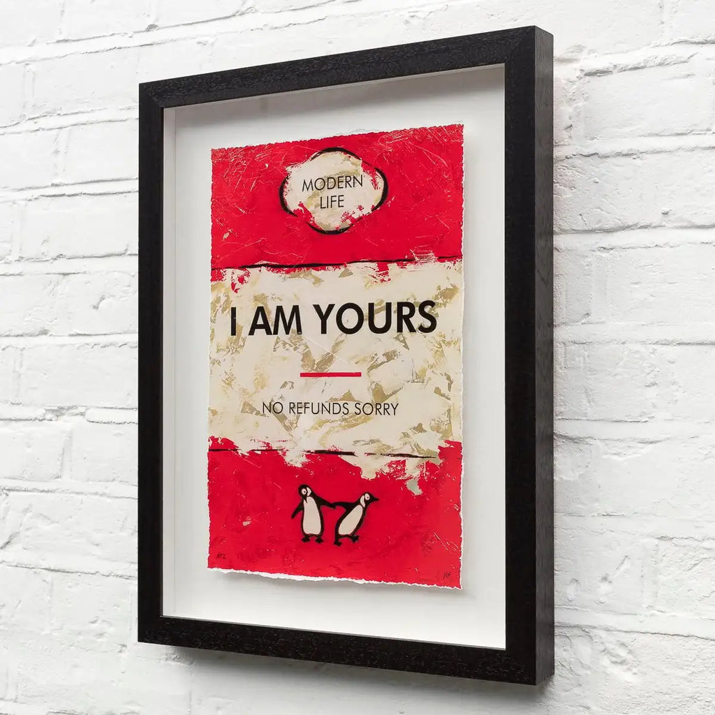 I Am Yours - Edition by artist Hue Folk - Wyecliffe Galleries