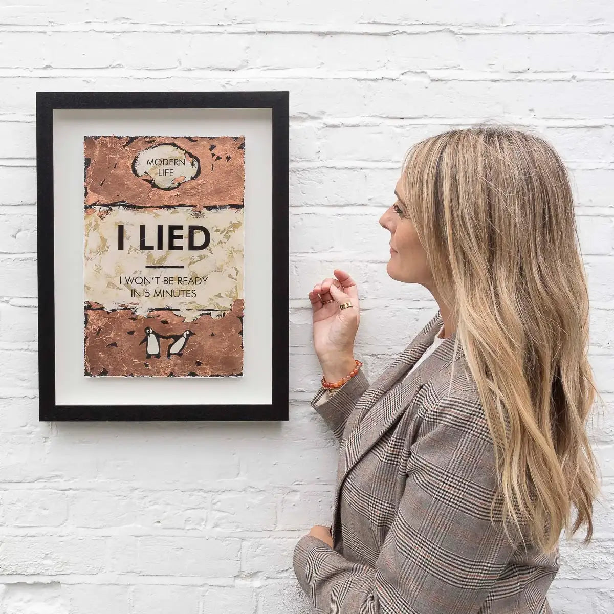 I Lied - Edition by artist Hue Folk - Wyecliffe Galleries