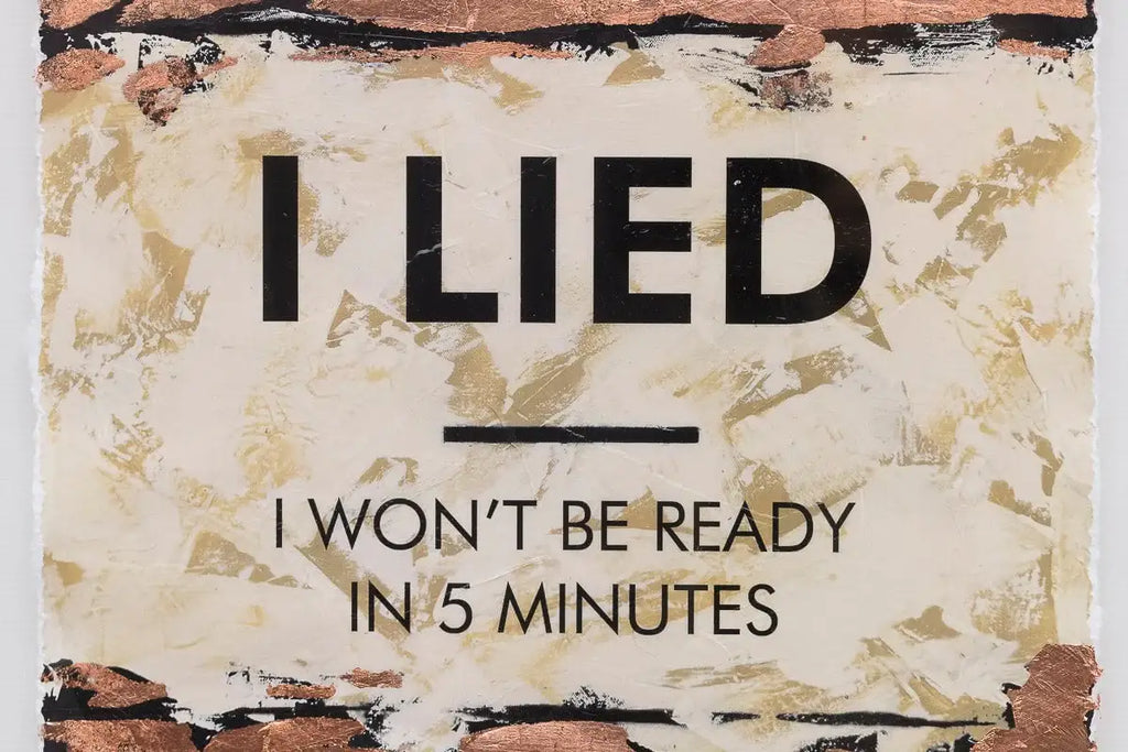 I Lied - Edition by artist Hue Folk - Wyecliffe Galleries
