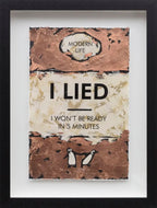 I Lied - Edition by artist Hue Folk - Wyecliffe Galleries