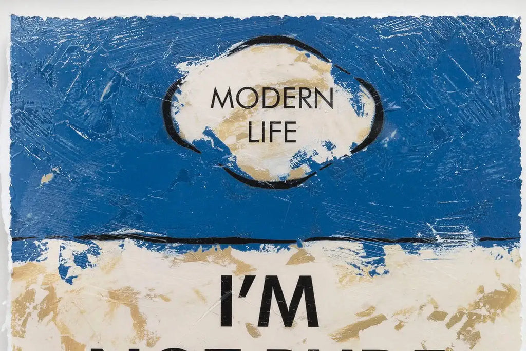 I'm Not Rude - Edition by artist Hue Folk - Wyecliffe Galleries