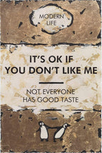 It's OK If You Don't Like Me - Edition by artist Hue Folk - Wyecliffe Galleries