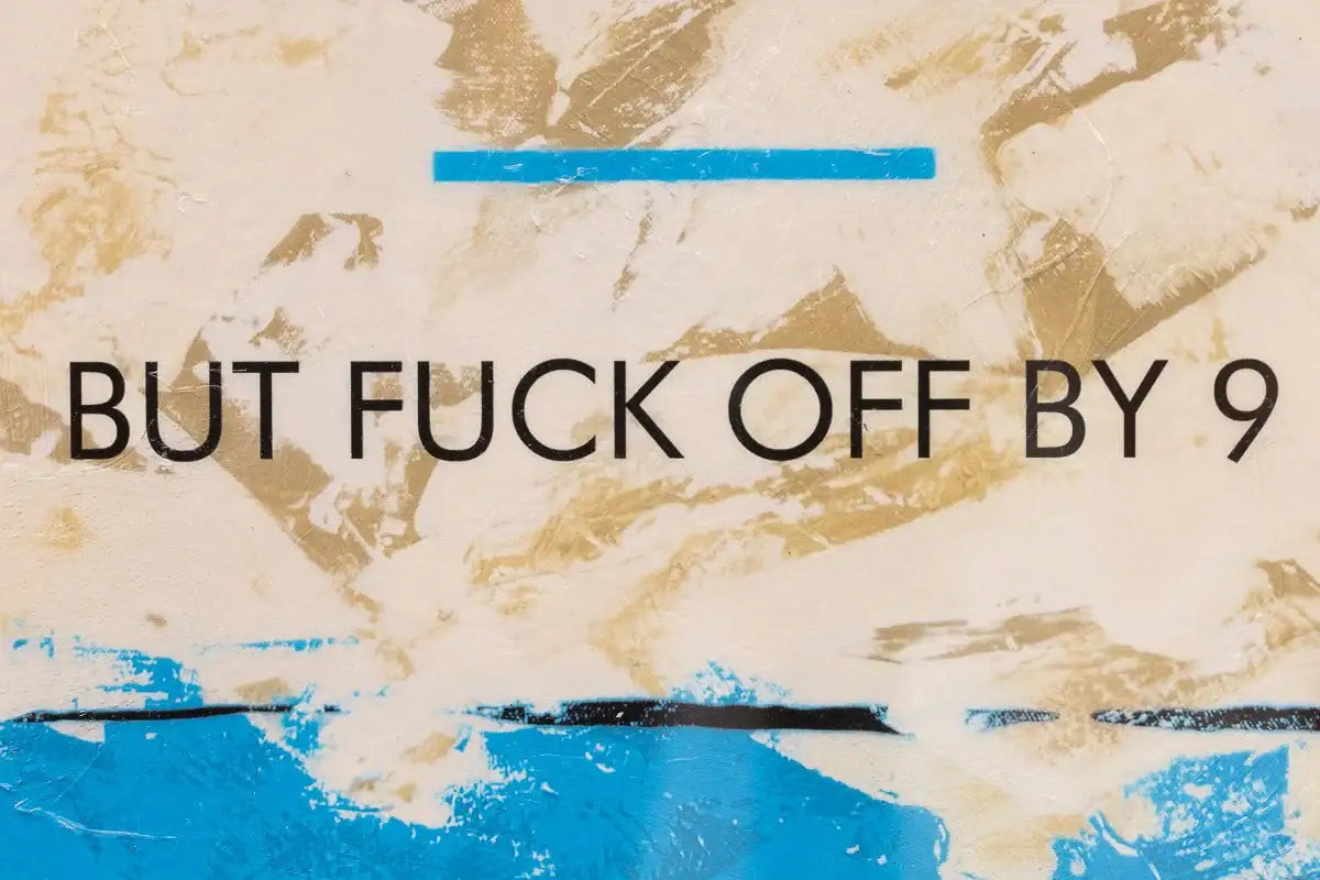 Make Yourself At Home - Edition - SOLD by artist Hue Folk - Wyecliffe Galleries