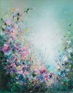 In A Heartbeat - Original - SOLD by artist Jaanika Talts - Wyecliffe Galleries