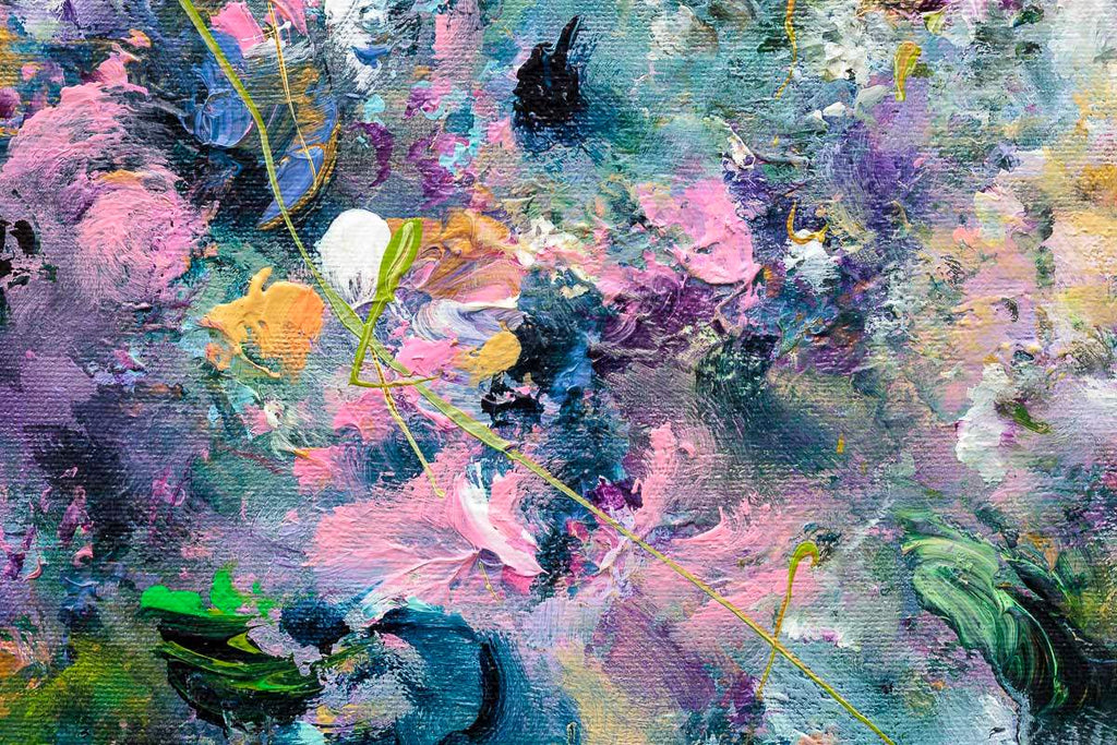 In A Heartbeat - Original - SOLD by artist Jaanika Talts - Wyecliffe Galleries