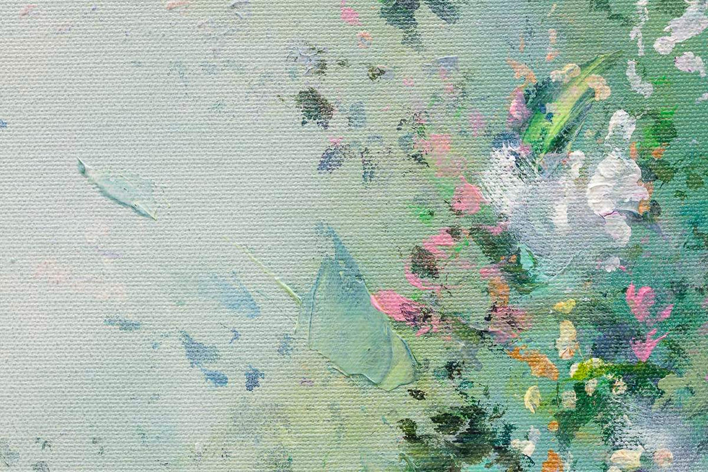 In A Heartbeat - Original - SOLD by artist Jaanika Talts - Wyecliffe Galleries