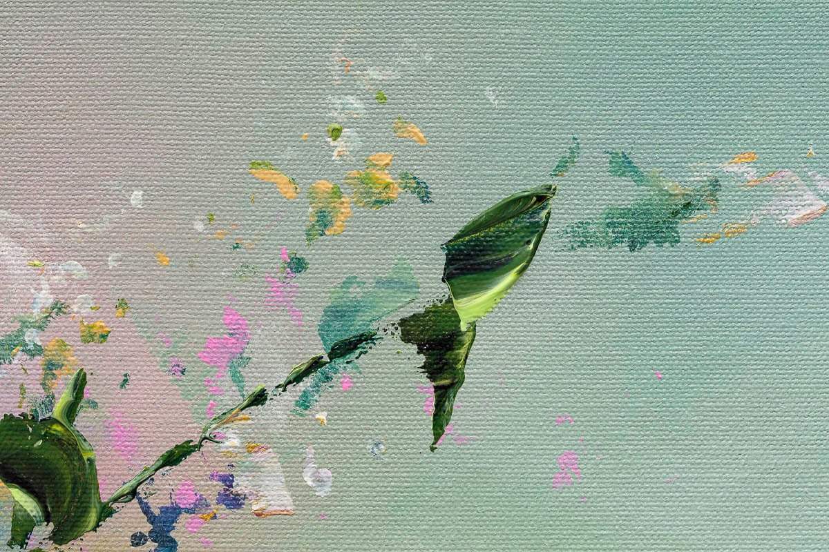 In A Heartbeat - Original - SOLD by artist Jaanika Talts - Wyecliffe Galleries