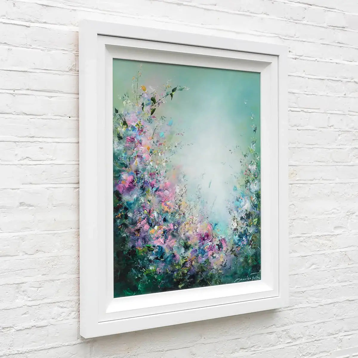 In A Heartbeat - Original - SOLD by artist Jaanika Talts - Wyecliffe Galleries