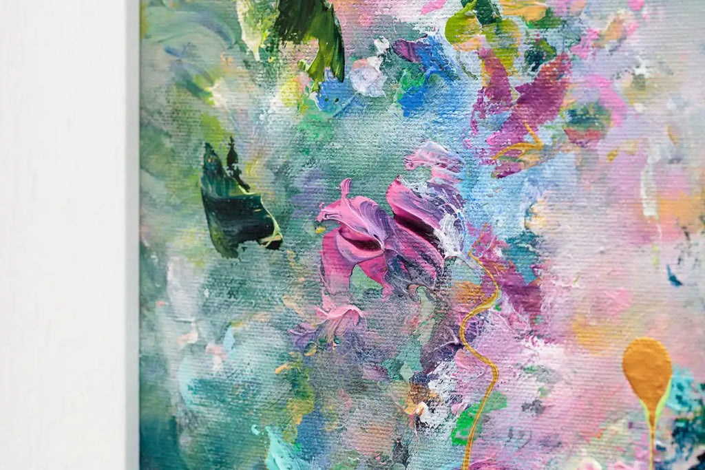 In A Heartbeat - Original - SOLD by artist Jaanika Talts - Wyecliffe Galleries