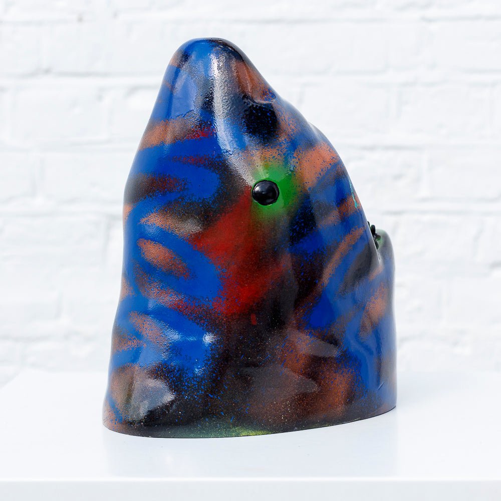 Small Shark Head VII - Original Sculpture Jeremy Olsen Original Sculpture