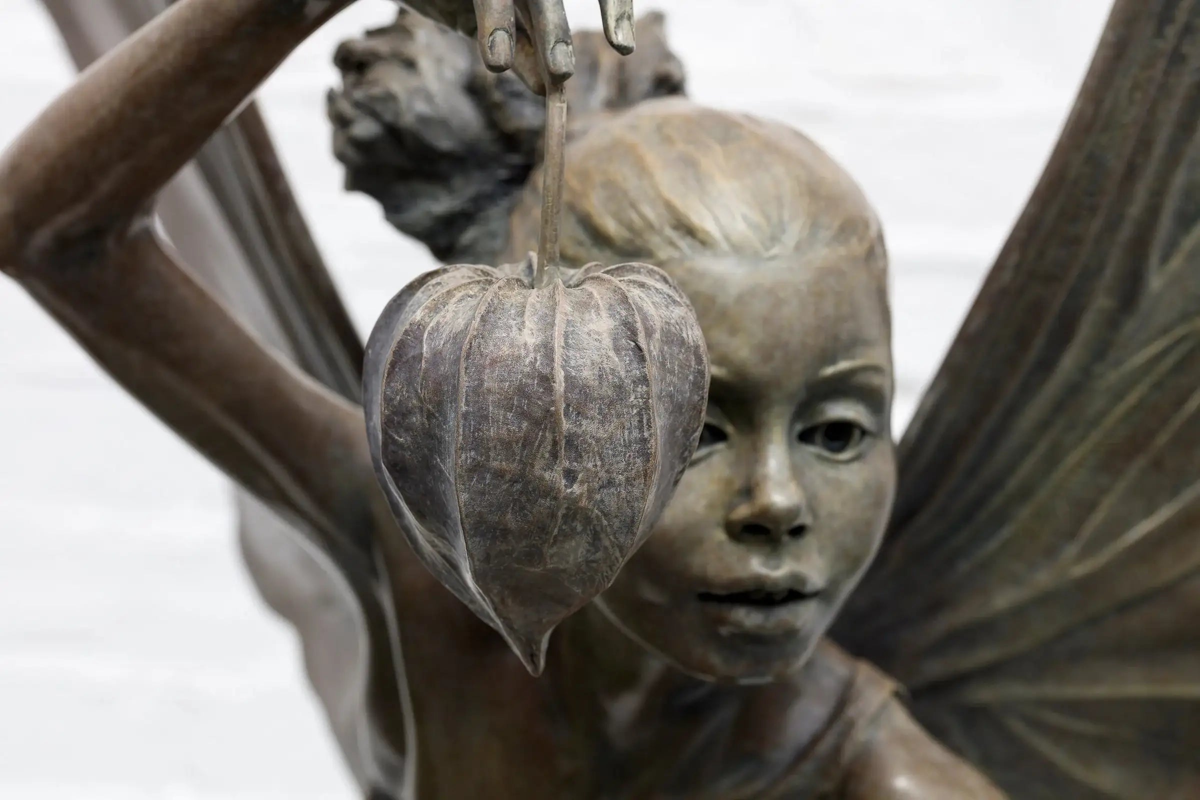 Fairy - Bronze Sculpture (Large) by artist Jim Kempton - Wyecliffe Galleries