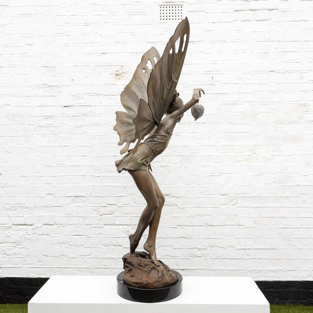 Fairy - Bronze Sculpture (Large) by artist Jim Kempton - Wyecliffe Galleries