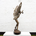 Fairy - Bronze Sculpture (Large) by artist Jim Kempton - Wyecliffe Galleries
