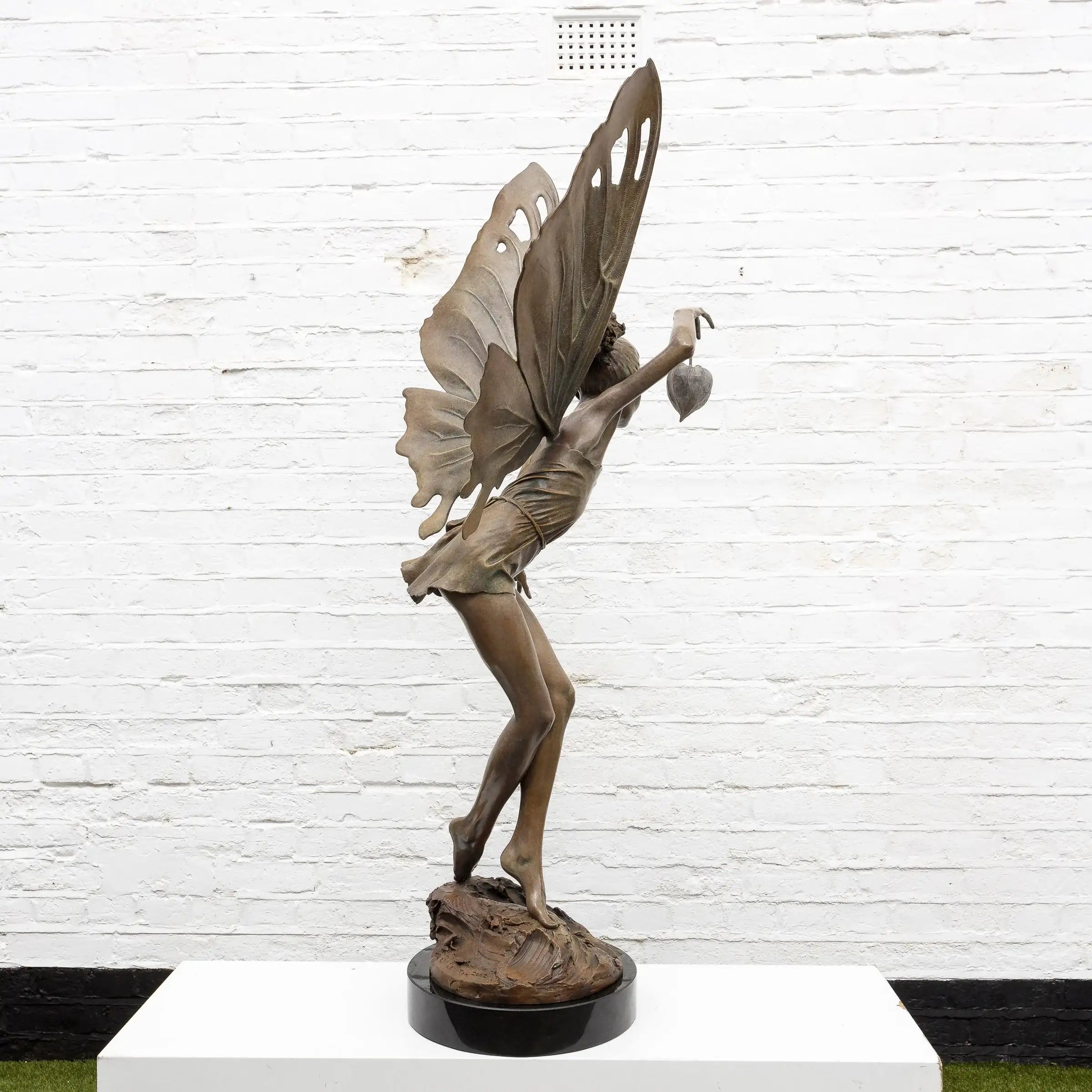 Fairy - Bronze Sculpture (Large) by artist Jim Kempton - Wyecliffe Galleries