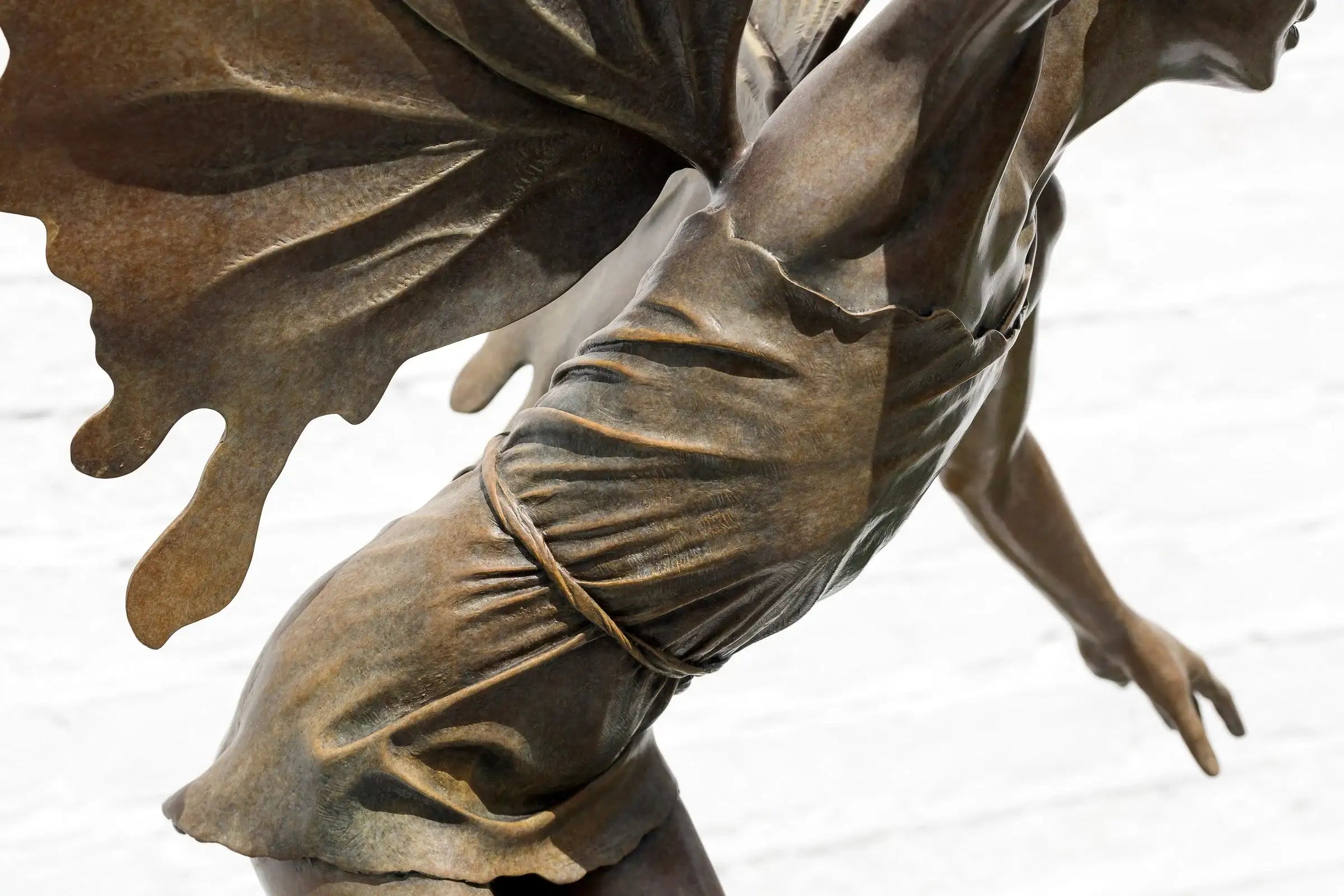 Fairy - Bronze Sculpture (Large) by artist Jim Kempton - Wyecliffe Galleries