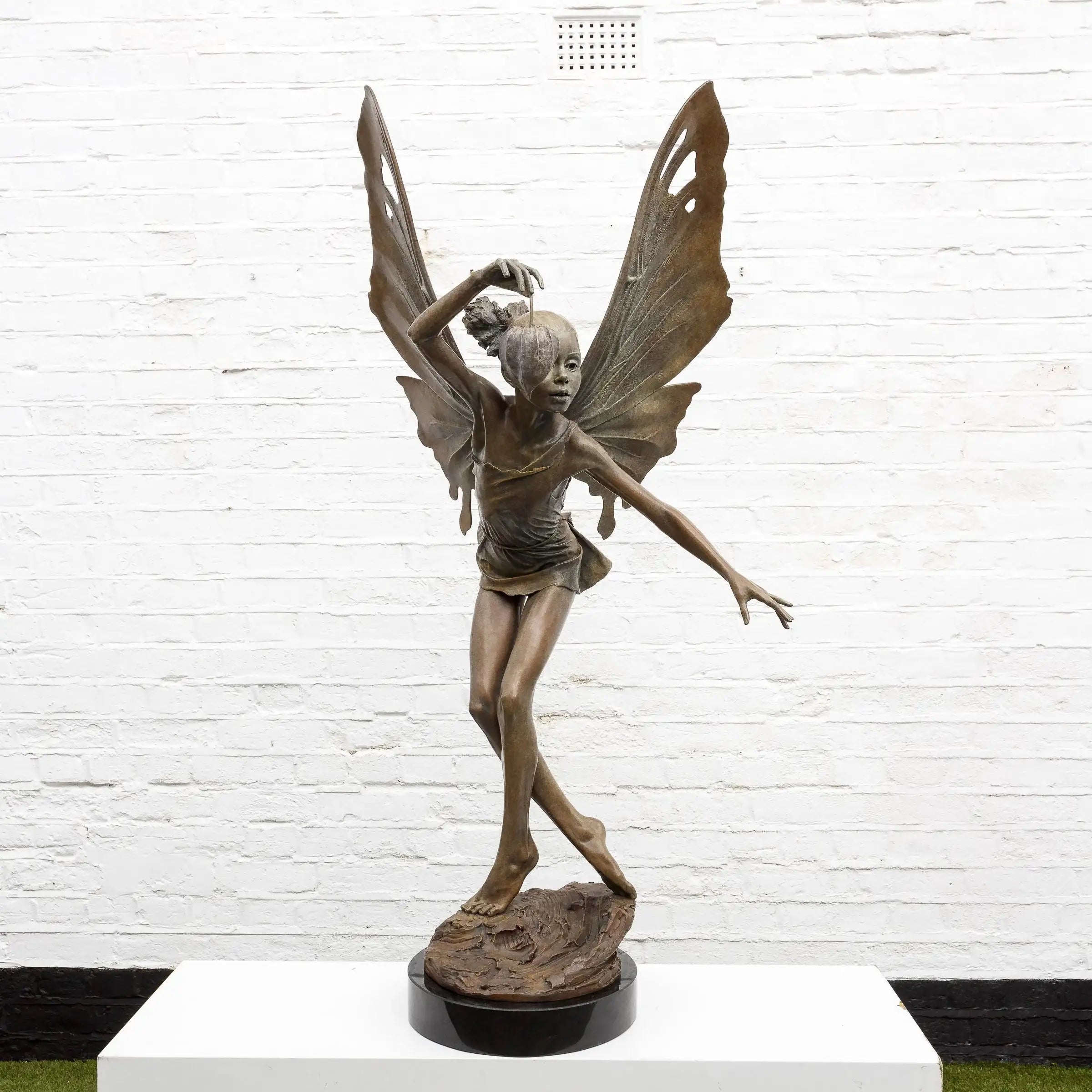 Fairy - Bronze Sculpture (Large) by artist Jim Kempton - Wyecliffe Galleries