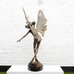 Fairy - Bronze Sculpture (Large) by artist Jim Kempton - Wyecliffe Galleries