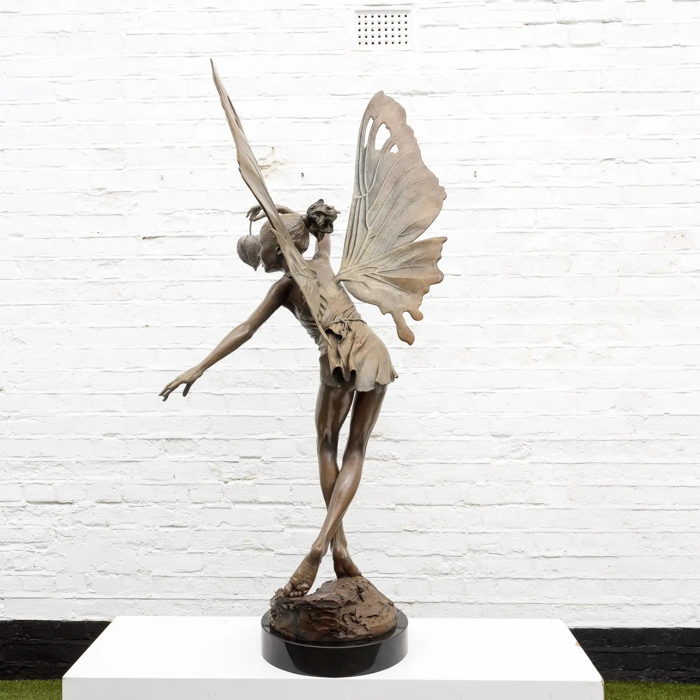 Fairy - Bronze Sculpture (Large) by artist Jim Kempton - Wyecliffe Galleries
