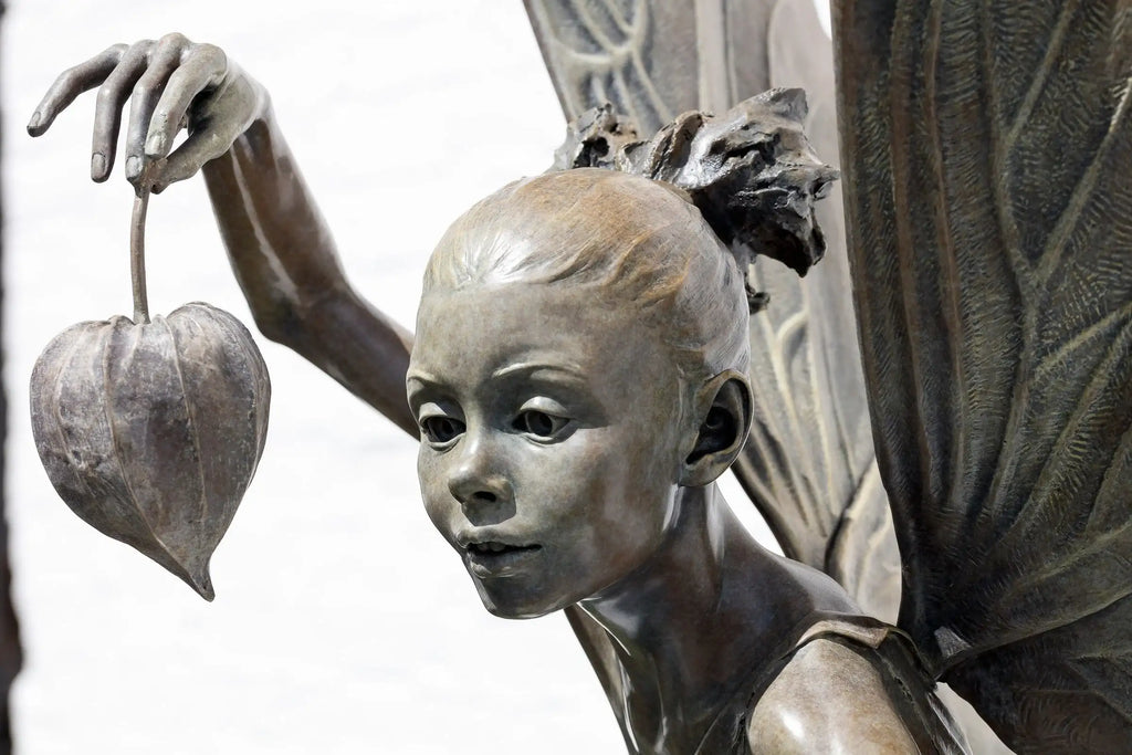 Fairy - Bronze Sculpture (Large) by artist Jim Kempton - Wyecliffe Galleries