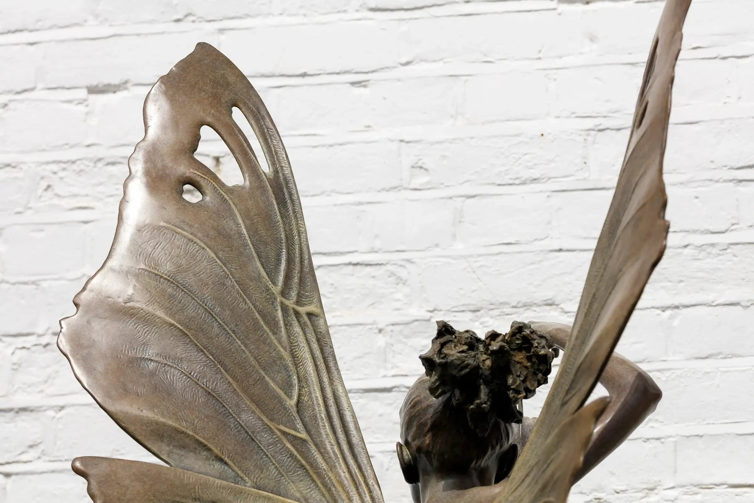 Fairy - Bronze Sculpture (Large) by artist Jim Kempton - Wyecliffe Galleries