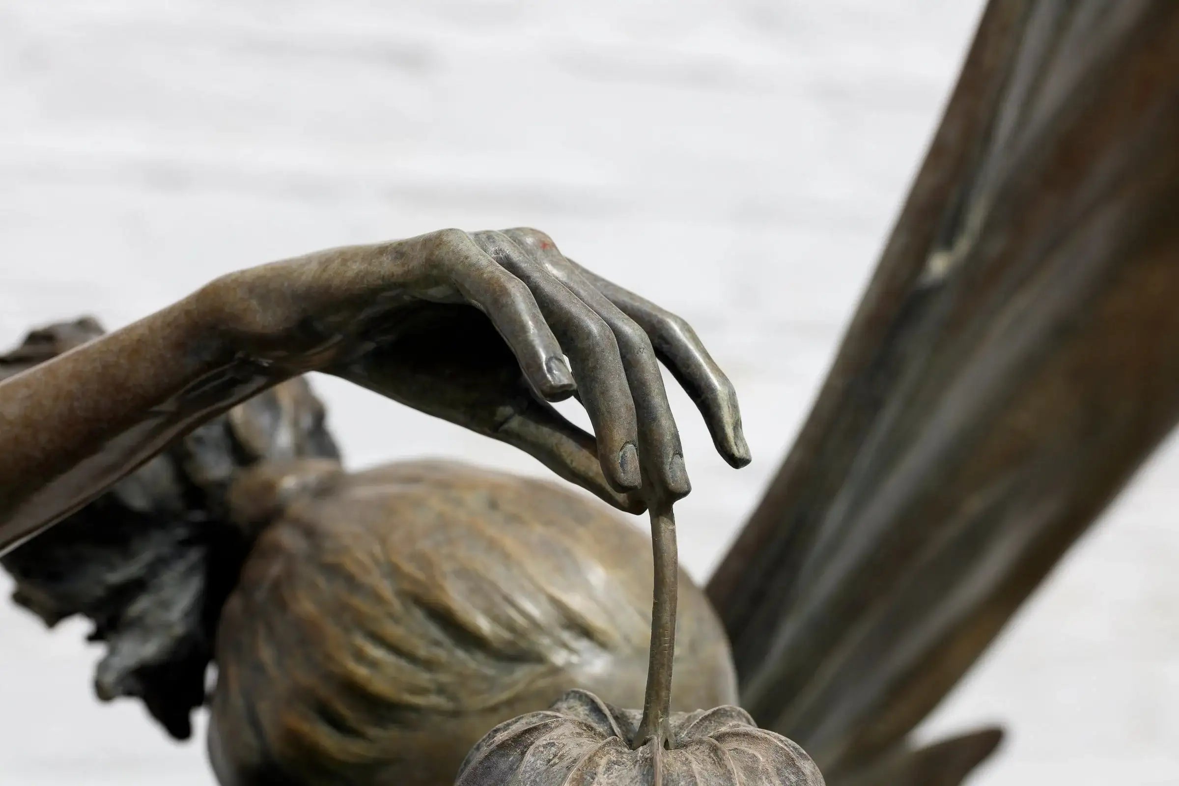 Fairy - Bronze Sculpture (Large) by artist Jim Kempton - Wyecliffe Galleries