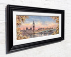 Sunset Over Westminster - Original - SOLD by artist Joe Bowen - Wyecliffe Galleries