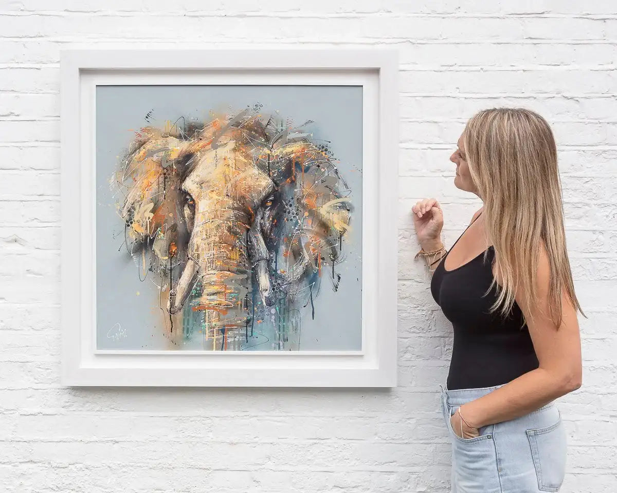 Kuda - Original - SOLD by artist Joe Galindo - Wyecliffe Galleries