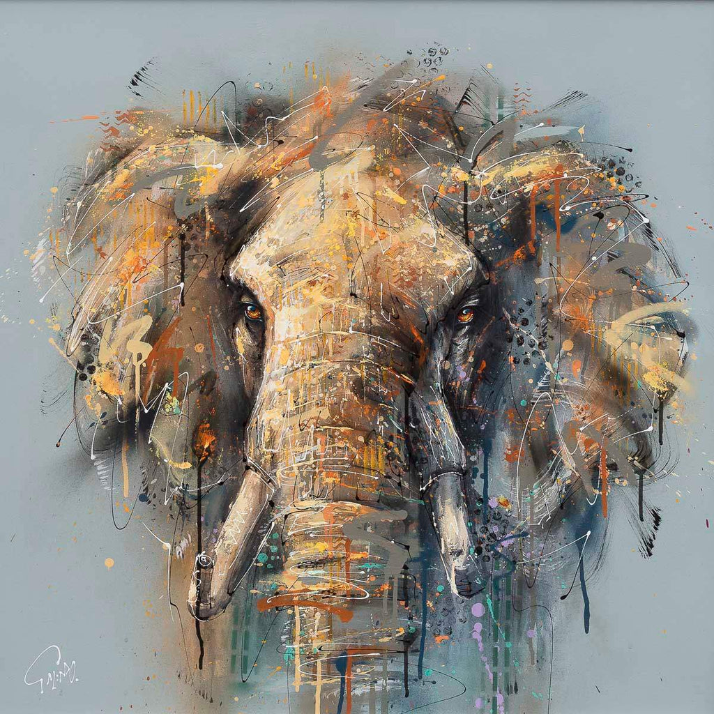 Kuda - Original - SOLD by artist Joe Galindo - Wyecliffe Galleries