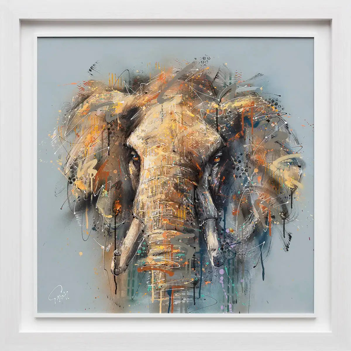 Kuda - Original - SOLD by artist Joe Galindo - Wyecliffe Galleries