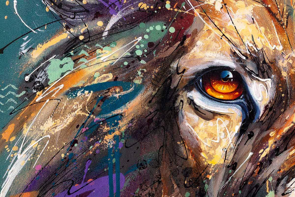 Leo - Edition by artist Joe Galindo - Wyecliffe Galleries