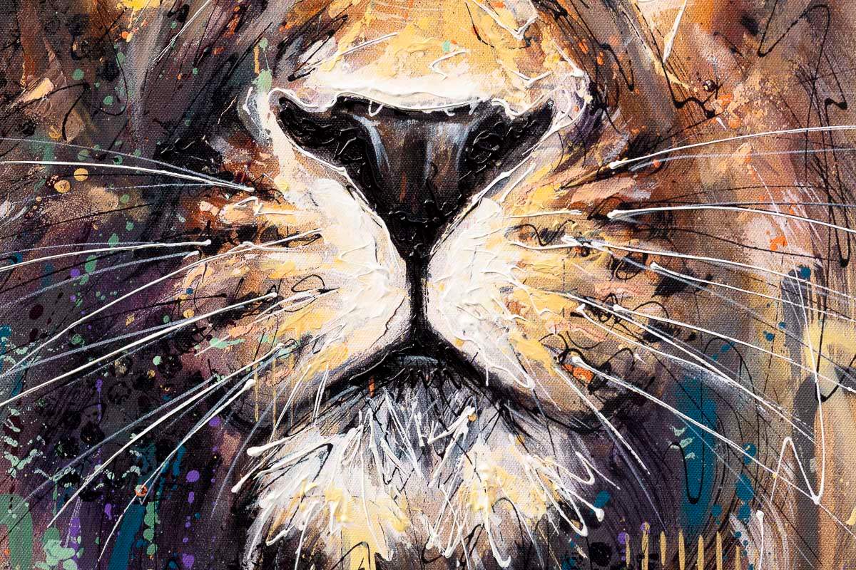 Leo - Edition by artist Joe Galindo - Wyecliffe Galleries