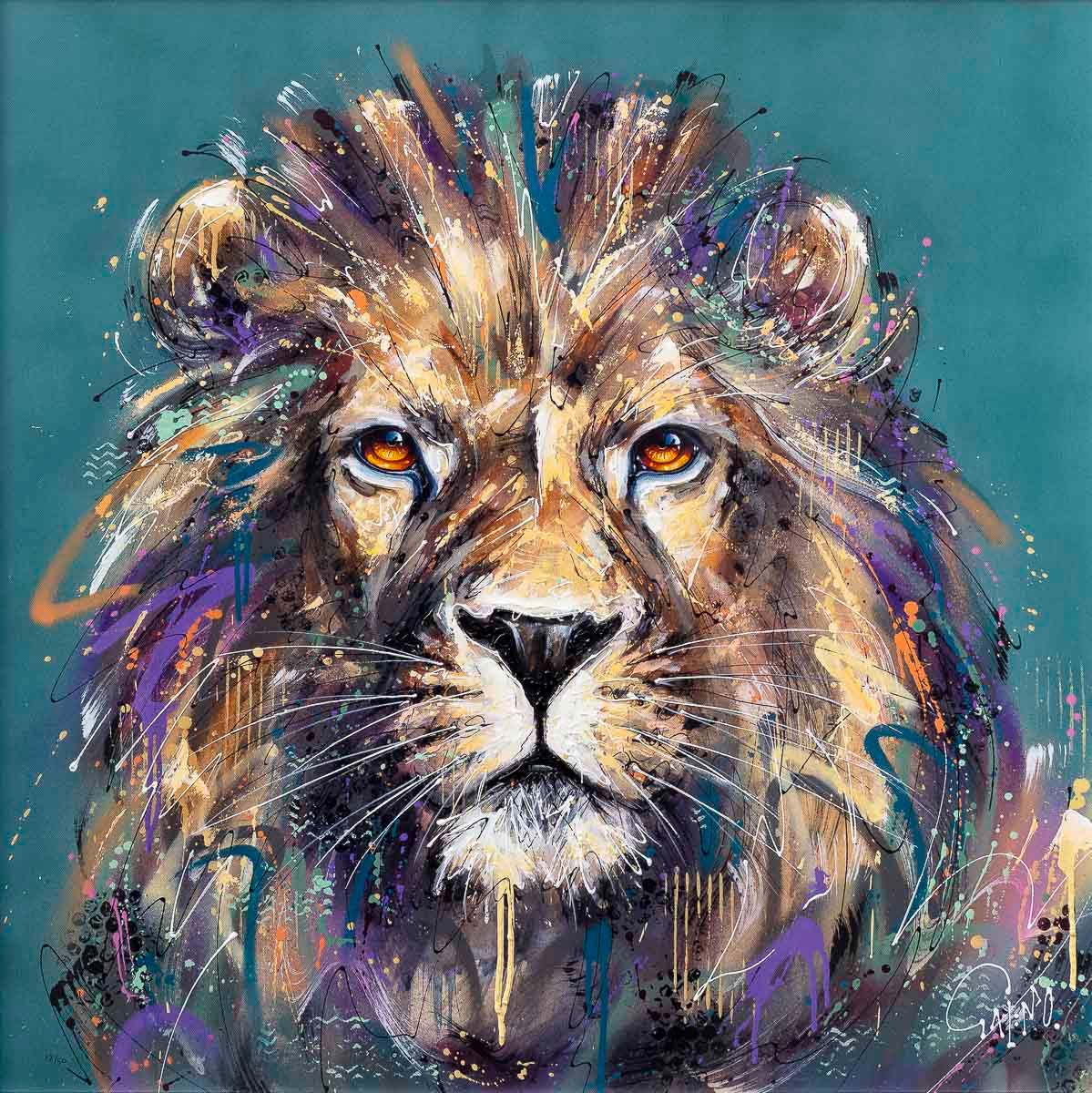 Leo - Edition by artist Joe Galindo - Wyecliffe Galleries