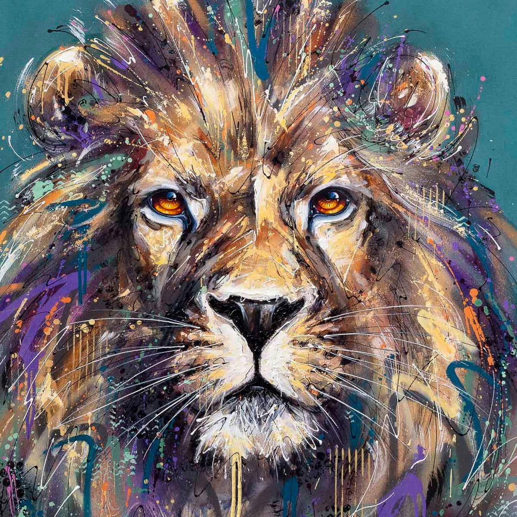 Leo - Edition by artist Joe Galindo - Wyecliffe Galleries